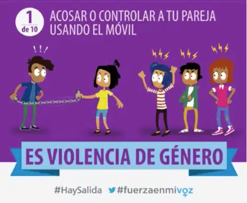 10 formas de violencia de género digital, una eficaz campaña dirigida a los más jóvenes