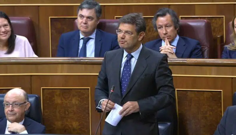 Catalá reprocha al PSOE que utilice su inmunidad parlamentaria para acusar de prevaricar sin pruebas