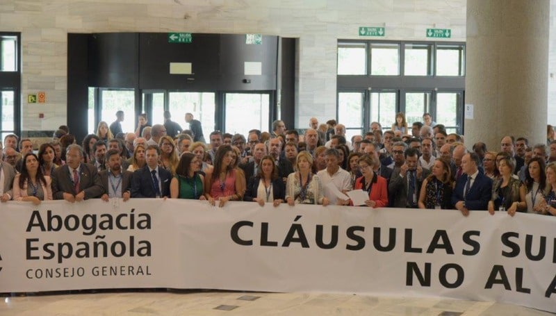 La Abogacía presentará este jueves el recurso contra los juzgados de cláusulas suelo