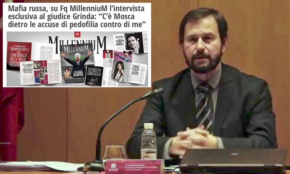 El fiscal anticorrupción Grinda se busca un periódico italiano «amigo» para defenderse de las acusaciones de pederastia