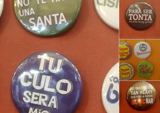 La fiscalía de Navarra no aprecia delito en la venta de chapas con imágenes o mensajes machistas