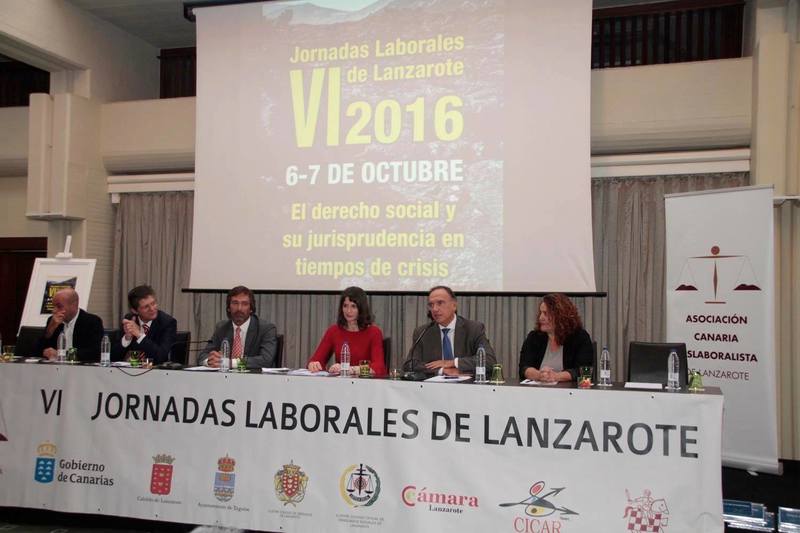 Derecho social y colectivos vulnerables, ejes de las VII Jornadas Laborales de Lanzarote