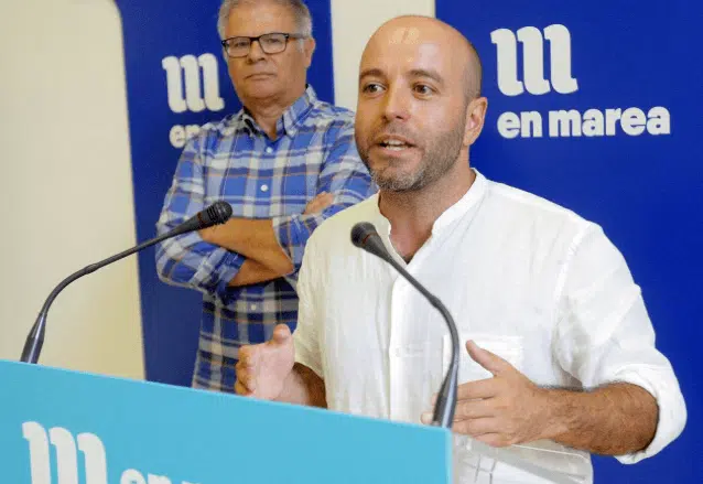Luis Villares, portavoz de En Marea, acusa al PP de «impedir el ejercicio de la democracia»