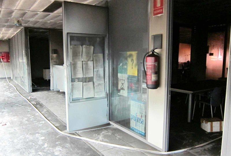 El incendio de la Ciudad de la Justicia de Valencia fue «accidental»