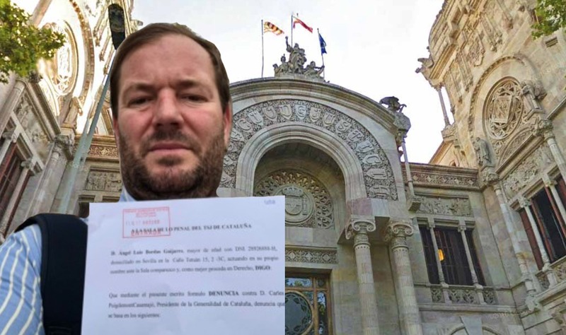 Un abogado sevillano denuncia a Puigdemont ante el TSJCat por sedición