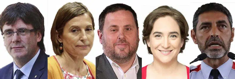 Un abogado pide la detención de Puigdemont, Forcadell, Junqueras, Colau y Trapero por sedición, rebelión y desobediencia
