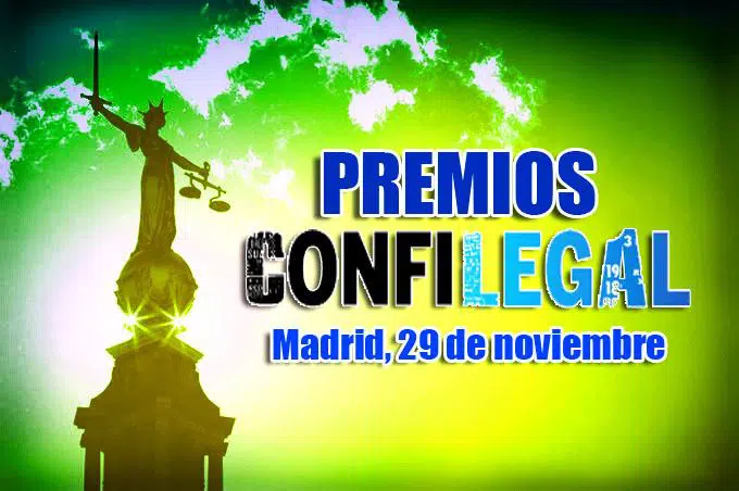 Confilegal cambia la celebración de sus premios al 29 de noviembre