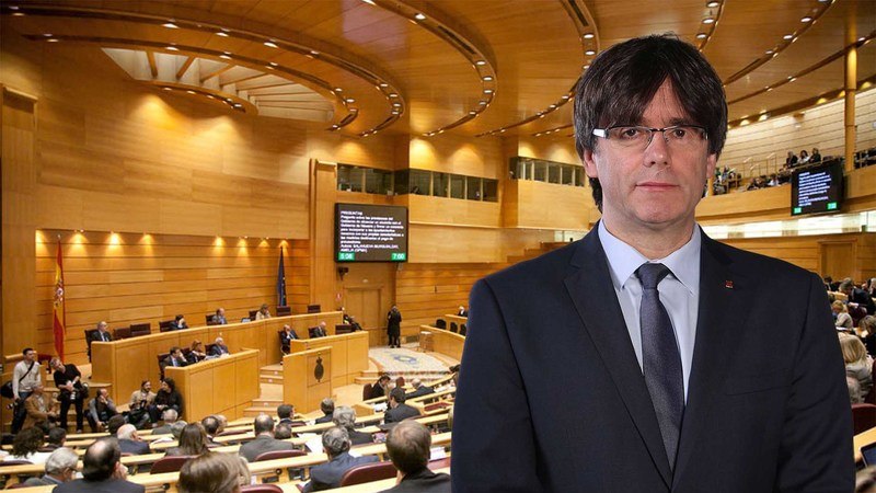 Llibertats apremia a Puigdemont a comparecer ante el Senado y a restituir la «legalidad infringida»