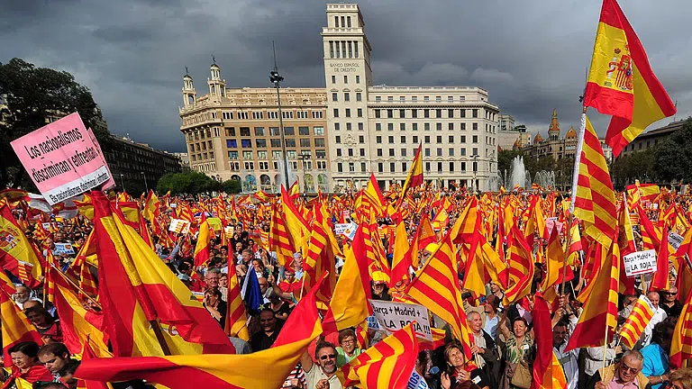 Societat Civil Catalana convoca una manifestación por la unidad de España en Barcelona el domingo