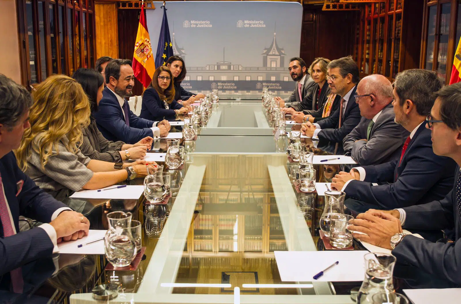 El ministro de Justicia recibió a Íscar y a su candidatura al Colegio de Abogados de Madrid