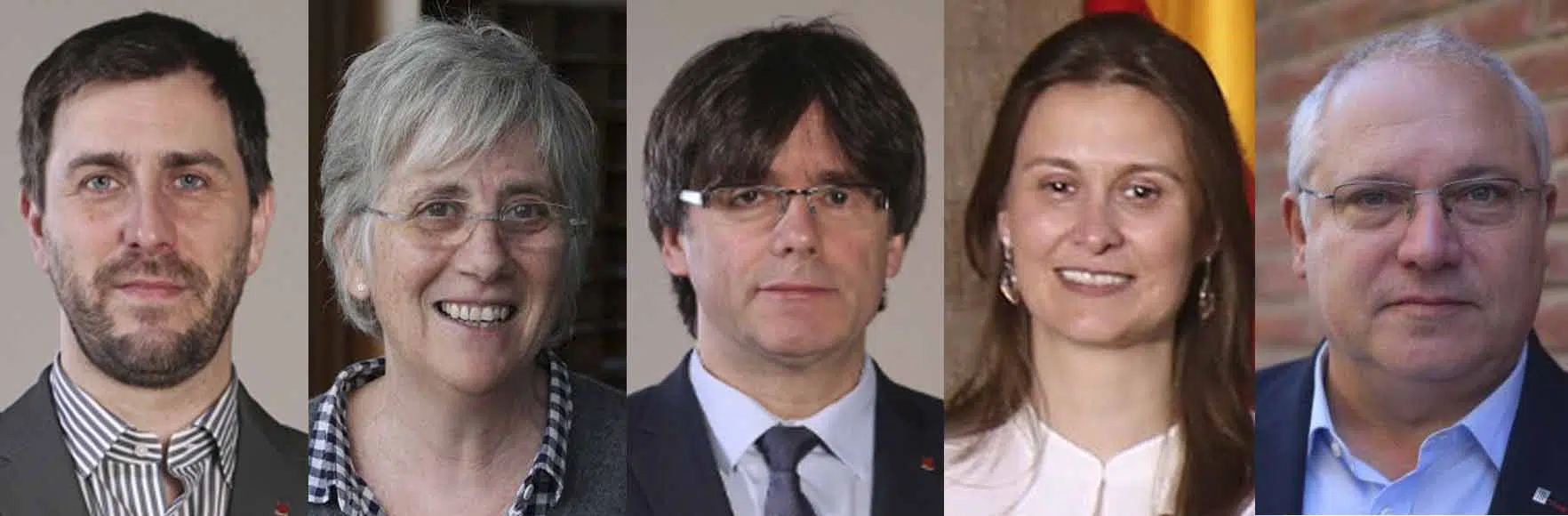Puigdemont y los cuatro exconsejeros de la Generalitat se entregan a la Policía belga