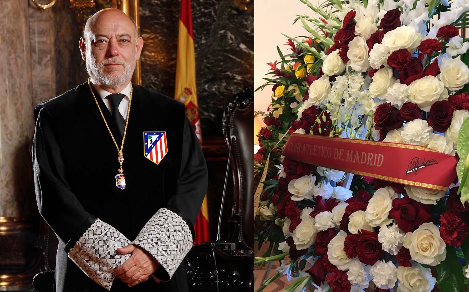 El Atlético de Madrid, la otra pasión del fiscal general del Estado fallecido