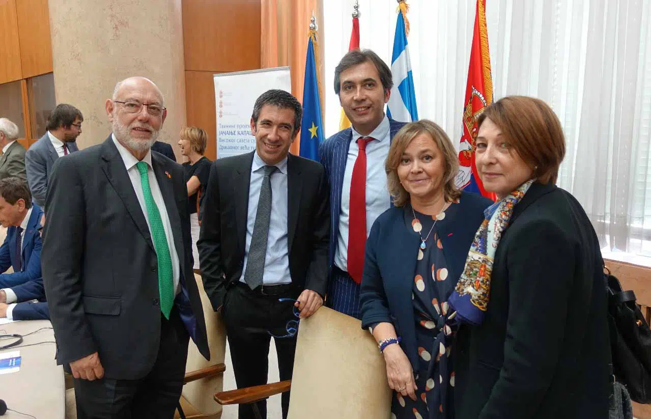 Serbia: el último viaje de Maza antes de Argentina, una misión de España para asesorar a su poder judicial y a la fiscalía para entrar en la UE