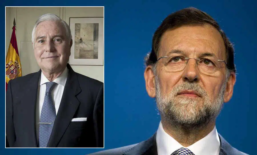 «Nos deja un gran jurista y una gran persona», Mariano Rajoy en Twitter sobre Carlos Dívar