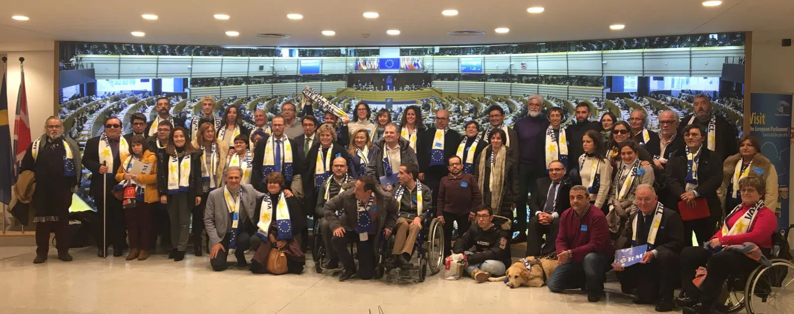 El movimiento de discapacidad europeo reclama a Bruselas que defienda sus derechos