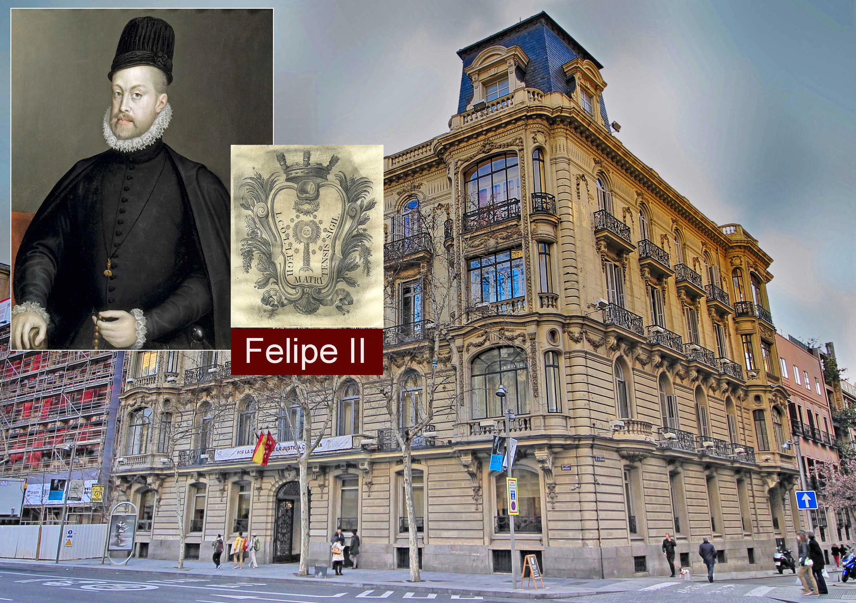 El Colegio de Abogados de Madrid fue fundado por 37 abogados de la Corte de Felipe II hace 420 años