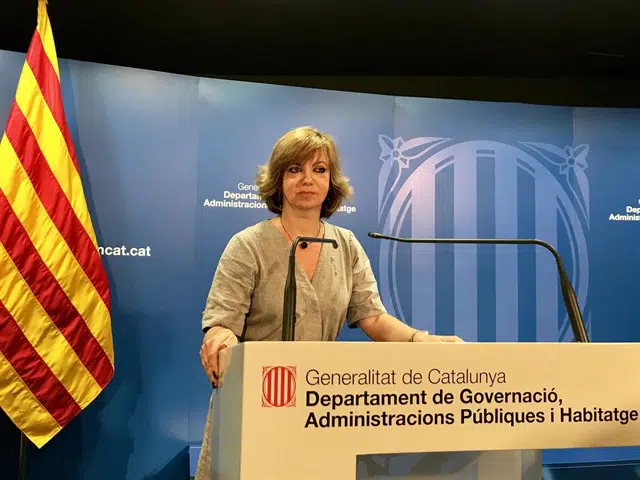 La exconsejera de Gobernación catalana, Meritxel Borràs, renunció a continuar con el «procés»