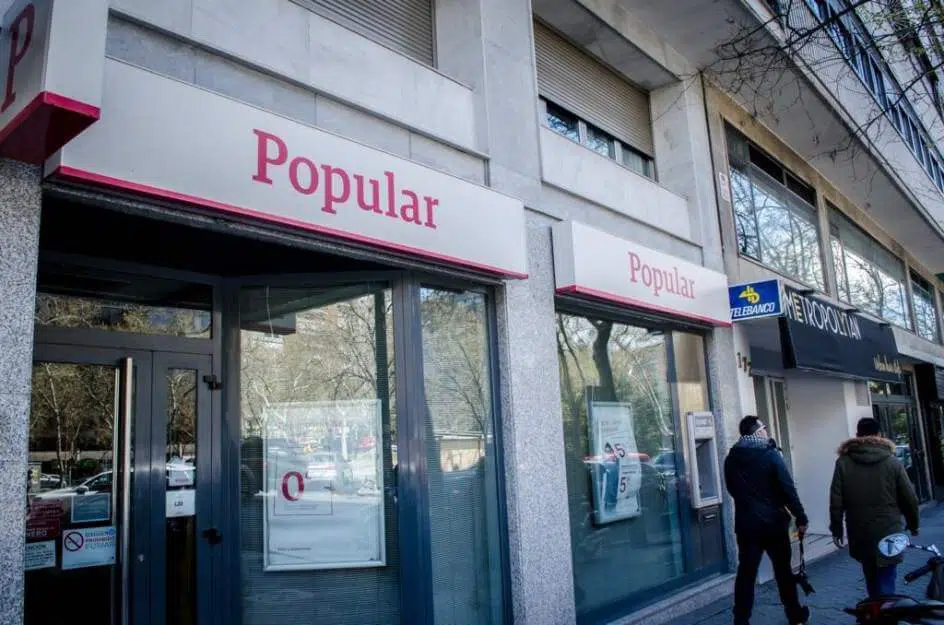 El Popular era «solvente, viable y estable» en 2016, según los peritos del Banco de España
