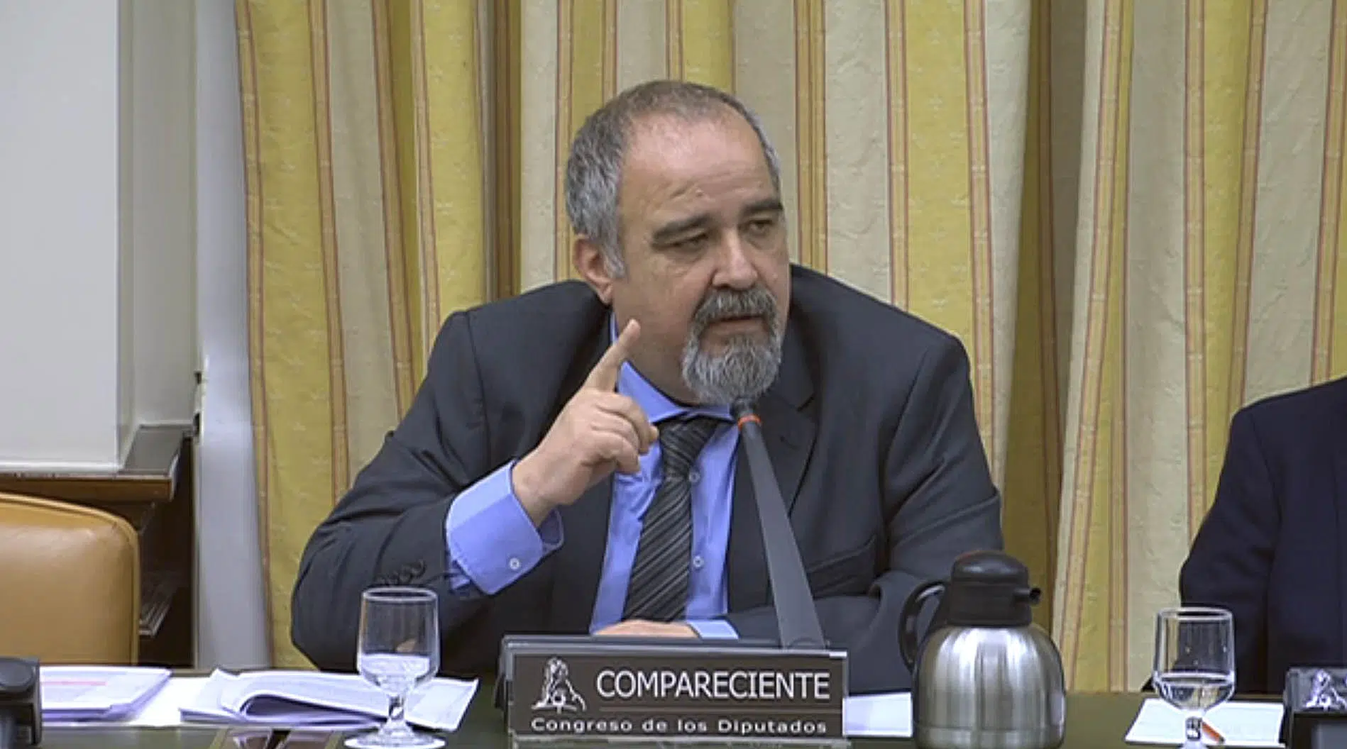 José Muelas: «No parece razonable que los datos jurisdiccionales sean tratados por el poder ejecutivo»