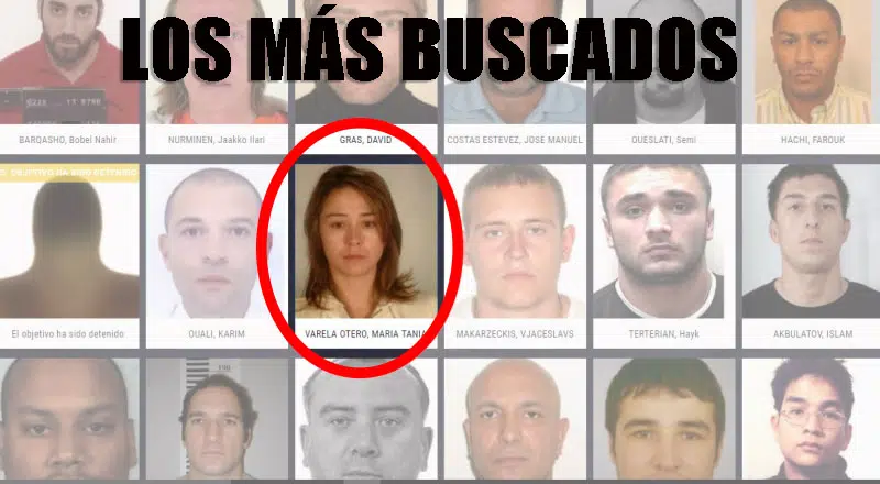 Detenida Tania Varela, la única española de la lista de los 52 criminales más buscados por Europol