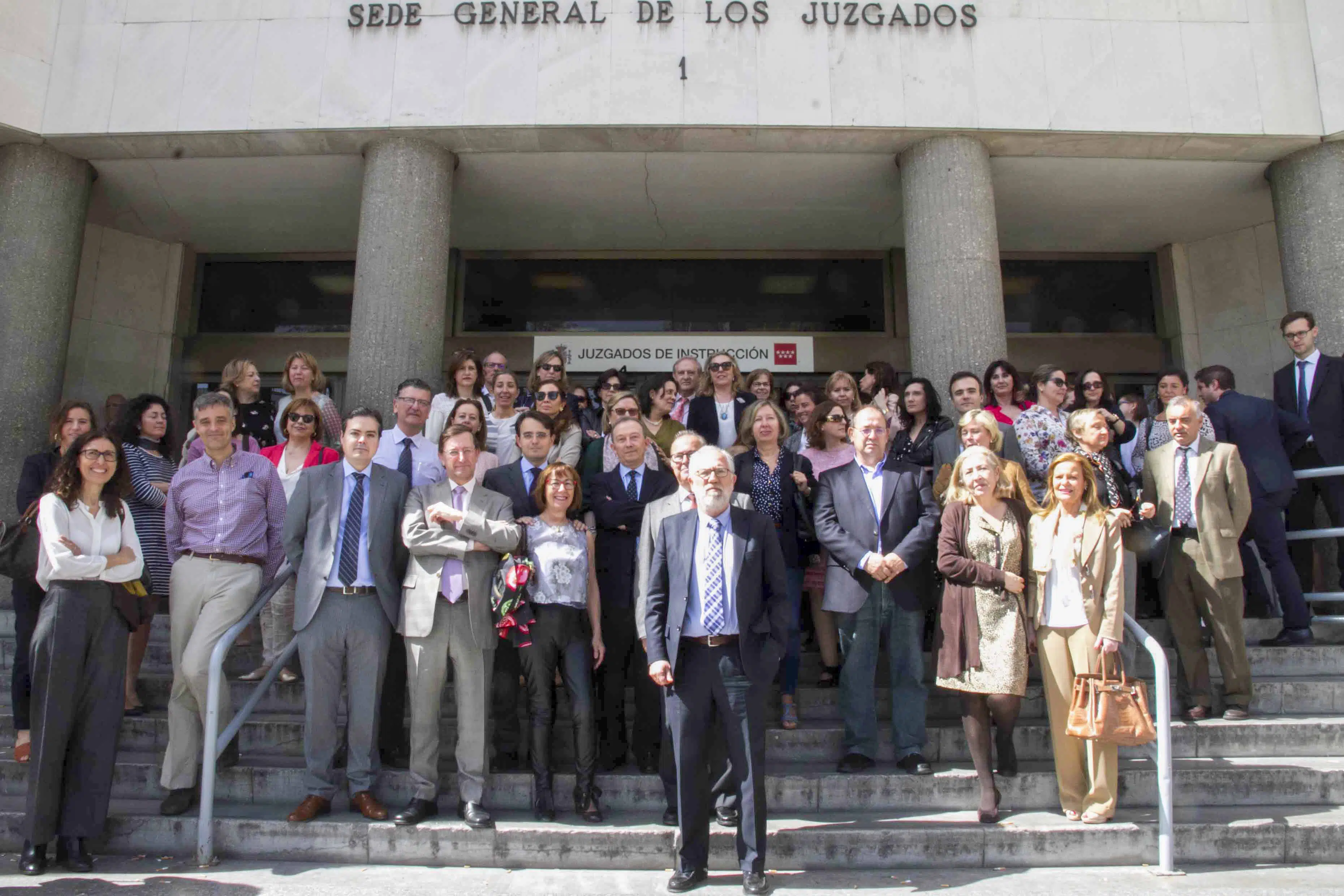 Las asociaciones de jueces y fiscales reivindican un «gran éxito» en el paro de ayer