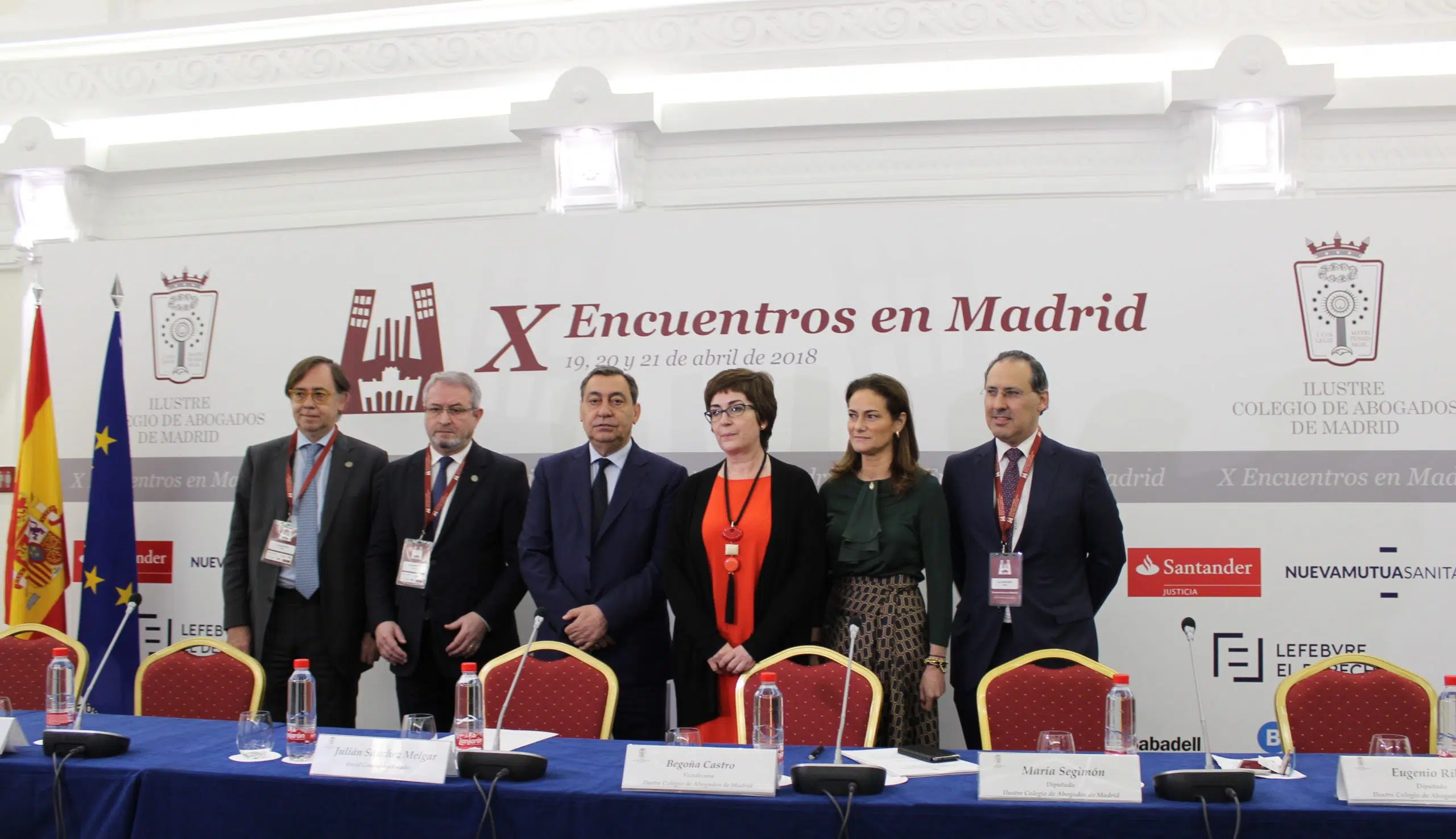 Sánchez Melgar destaca la importancia de la abogacía «en el proceso de elaboración de las normas»