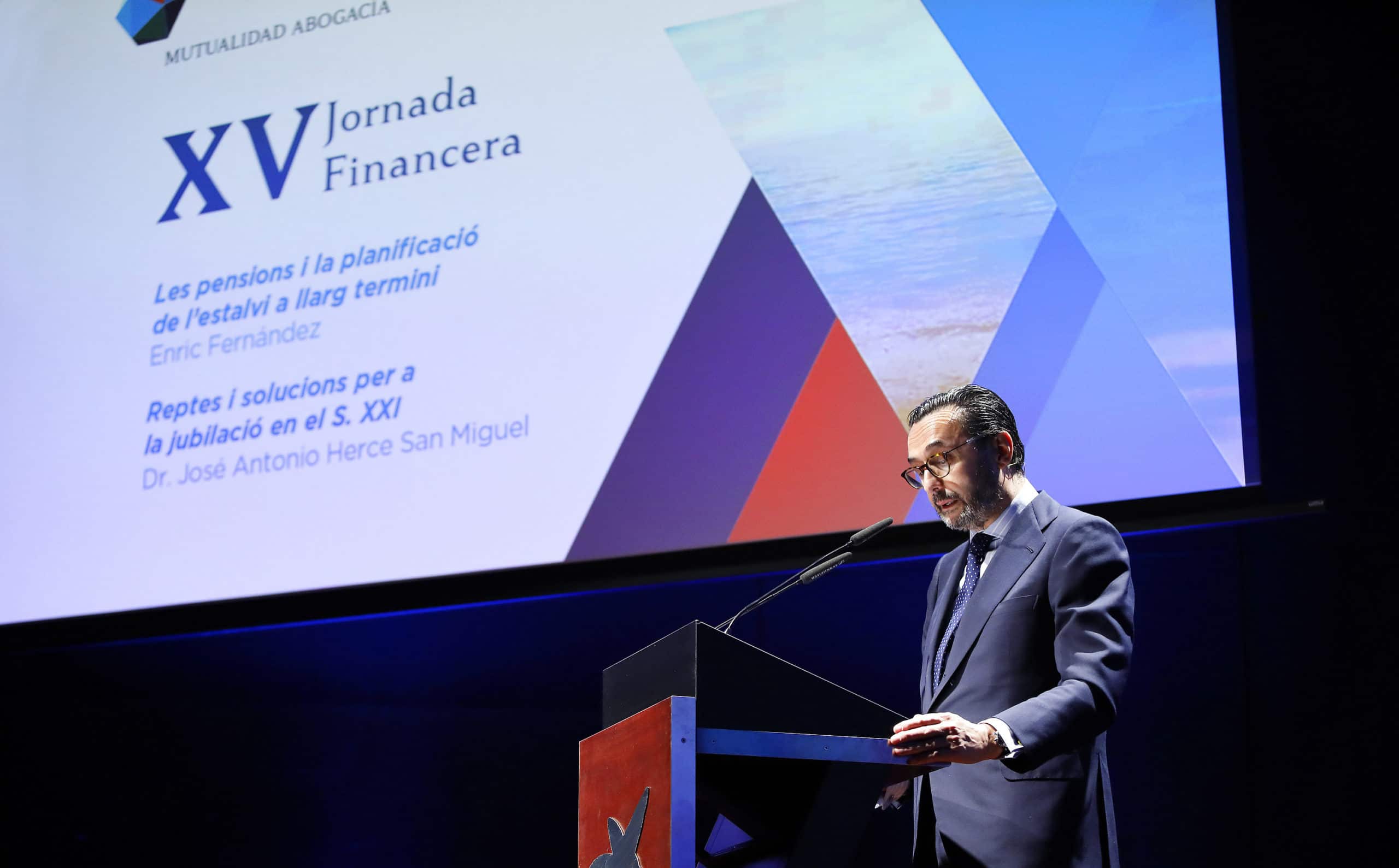El presidente de la Mutualidad de la Abogacía llama al consenso para encontrar solución a las pensiones
