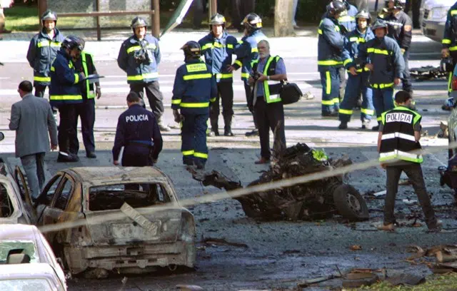 Más de mil años de condena para dos etarras que colocaron una furgoneta bomba en Madrid