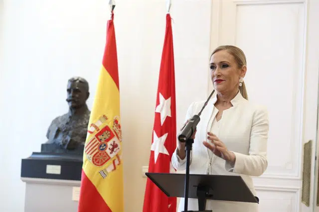 Cristina Cifuentes anuncia su dimisión como presidenta de la Comunidad de Madrid