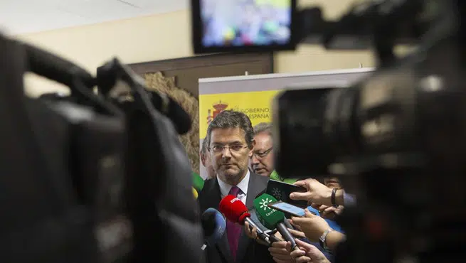 Catalá, sobre el juez del voto particular a ‘La Manada’: «Todos saben que tiene algún problema singular»