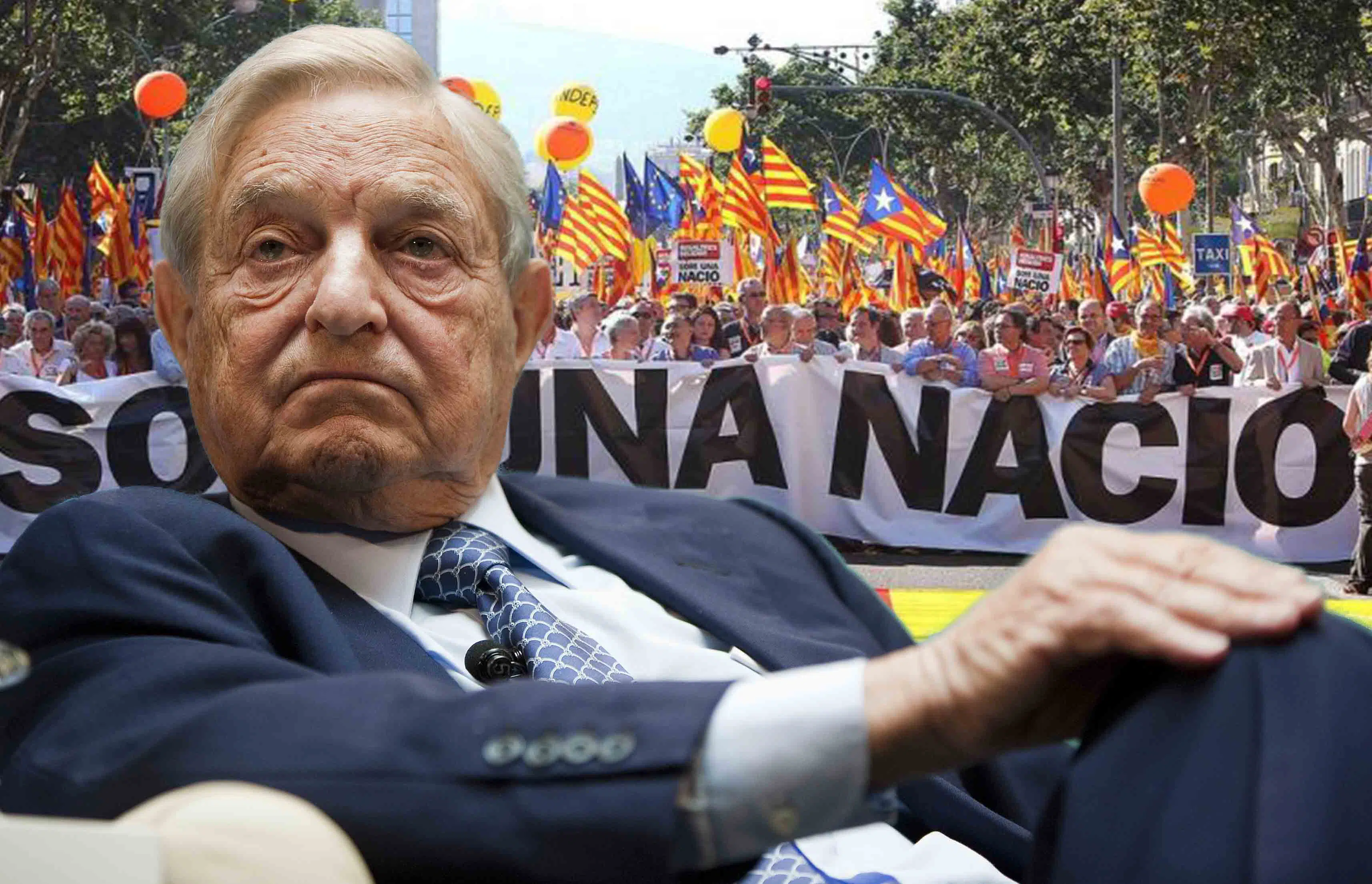 Aliados e instrumentos de Soros en el proceso independentista catalán