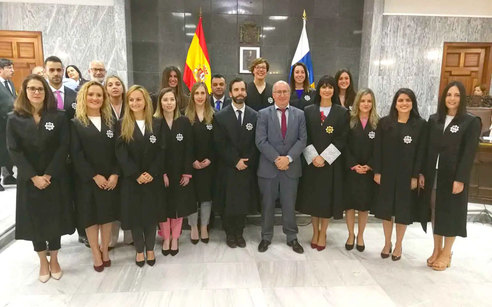 16 nuevos letrados de la Administración de Justicia juran sus cargos en Las Palmas de Gran Canaria