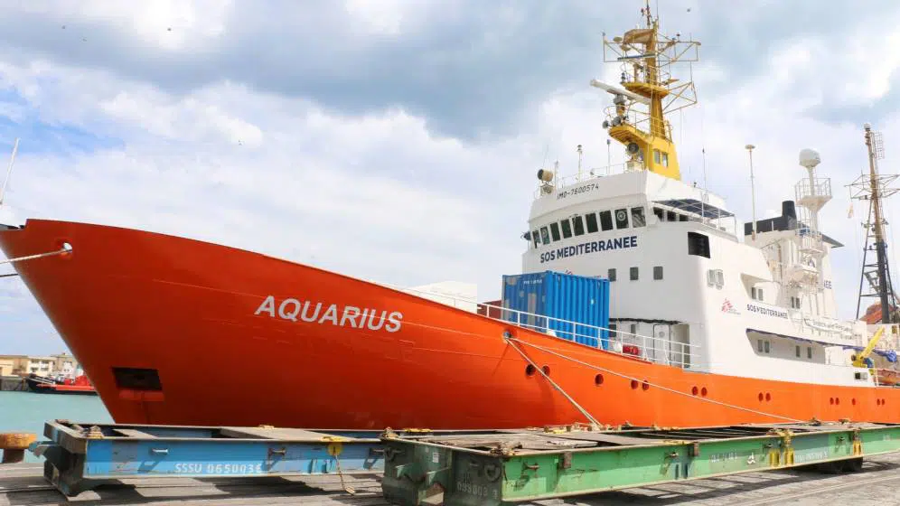 Gibraltar retirará al ‘Aquarius’ su bandera porque está registrado como barco de investigación y no de rescate