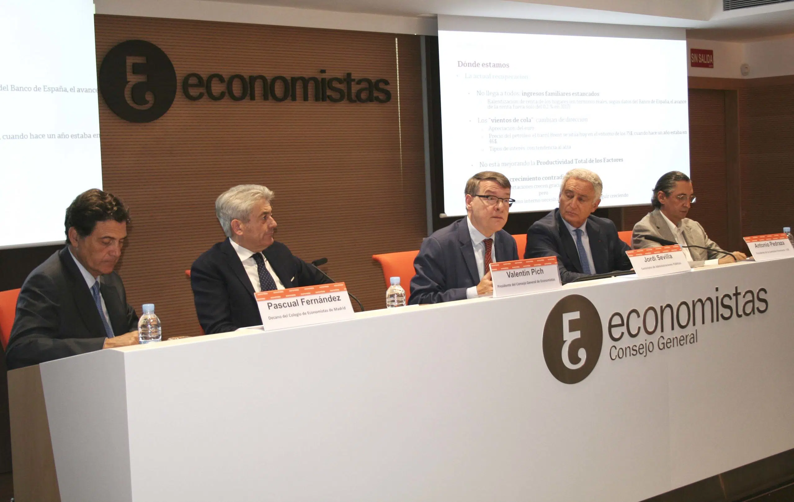 Jordi Sevilla plantea la reforma del modelo productivo en España para crear empleo estable