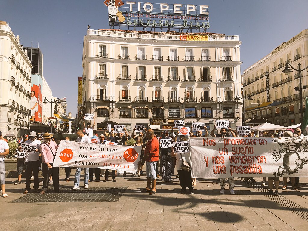 Nuevo varapalo judicial a los fondos buitres: un juzgado de Madrid estima el recurso colectivo de los inquilinos de Leganés