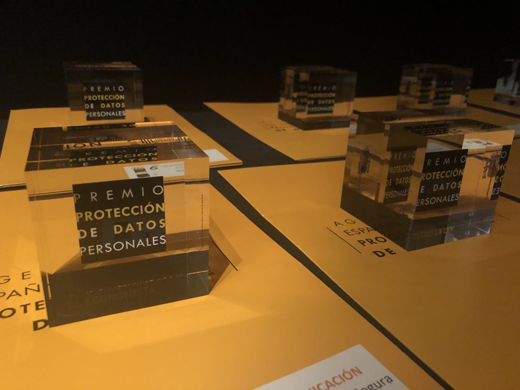 El RGPD marcará también los premios 2018 convocados por la Agencia Española de Protección de Datos