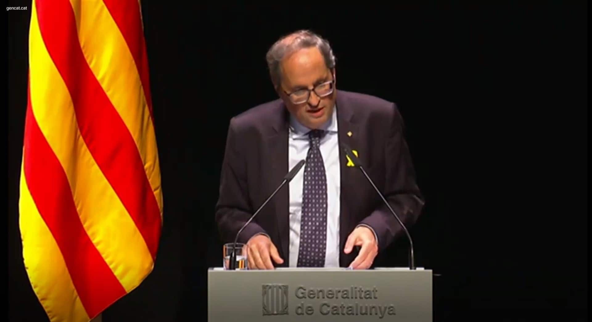 Vox pedirá mañana al TSJCat la «inhabilitación inmediata» del presidente de la Generalitat