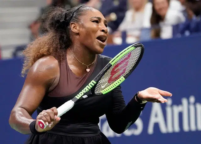 Serena Williams: Insultar a un juez de silla de tenis sale muy barato