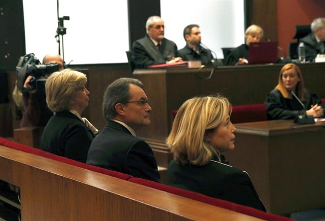 El Tribunal de Cuentas juzga hoy a Mas y a los exconsejeros Homs, Rigau y Ortega por los gastos del 9N