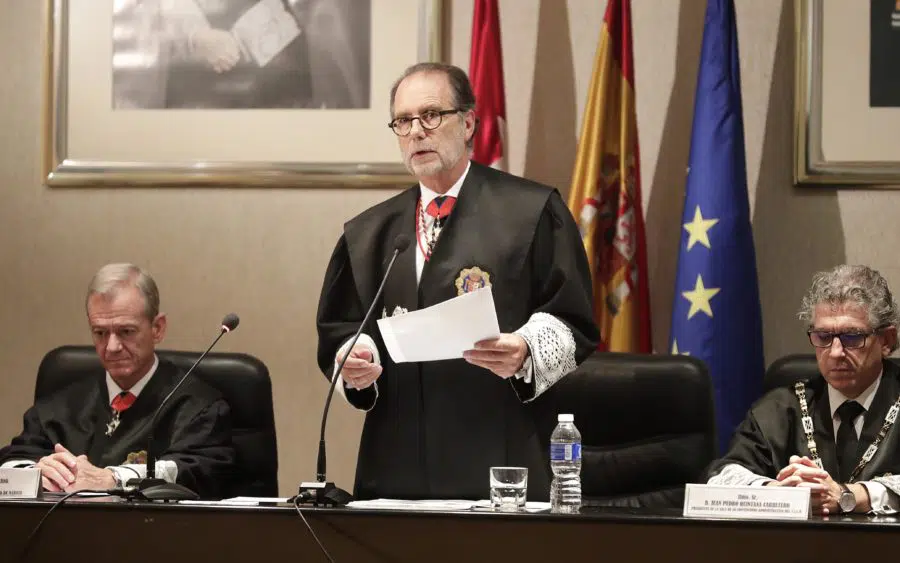 Vieira propone soluciones a la Justicia de Madrid en su último discurso