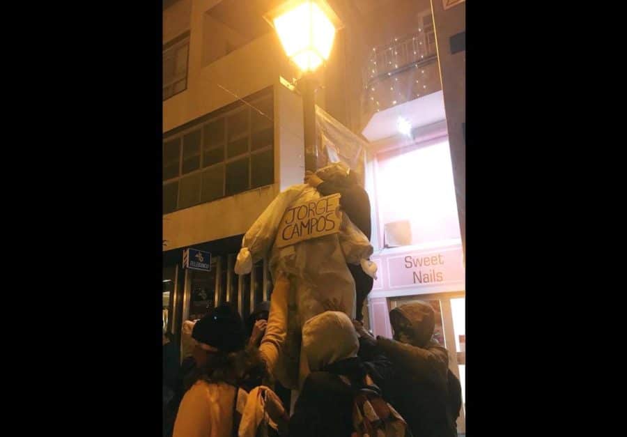El líder de ACTÚA-VOX denuncia a los separatistas de Arrán en Baleares por ahorcar a un muñeco con su nombre