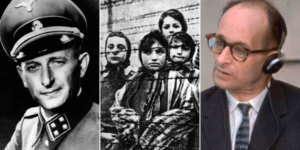 Adolf Eichmann, el arquitecto del "Holocausto", quien fue raptado en Argentina y juzgado y ejecutado en Israel