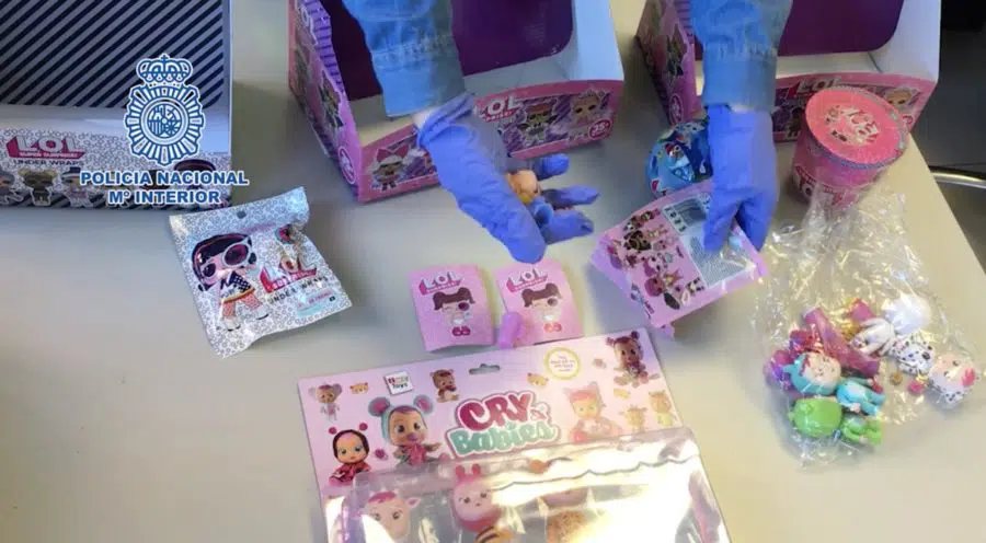 La Policía Nacional interviene en Madrid más de 172.000 juguetes falsos y peligrosos