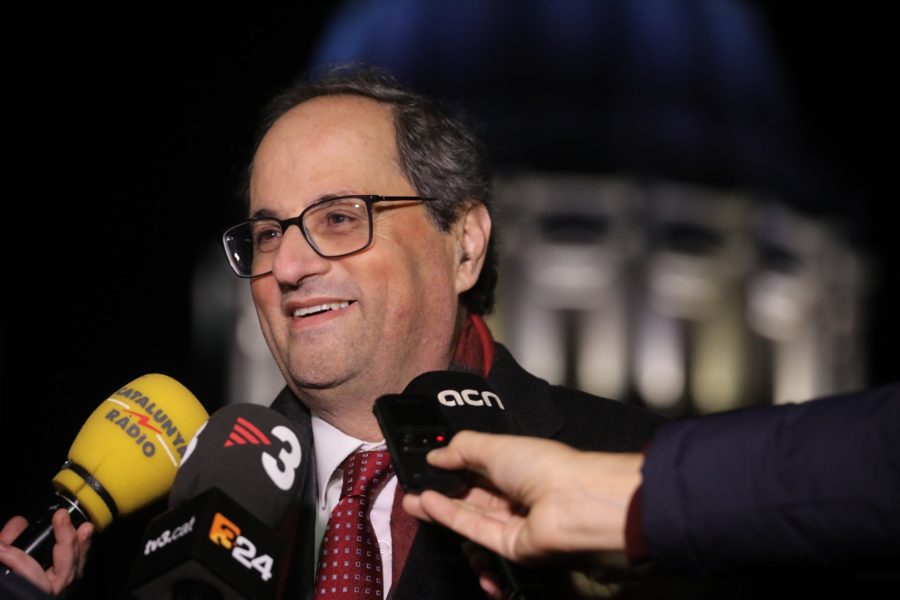 Torra, de viaje oficial a EE UU para intentar internacionalizar el ‘procés’
