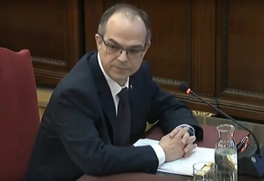 El Constitucional avala la proporcionalidad de la condena de 12 años de cárcel impuesta por el Supremo a Jordi Turull