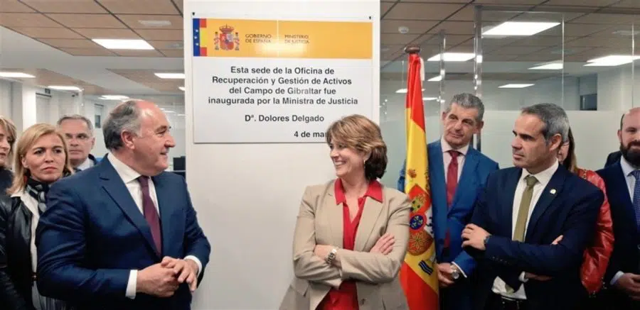 La ministra de Justicia inaugura en Algeciras una sucursal de la Oficina de Recuperación y Gestión de Activos