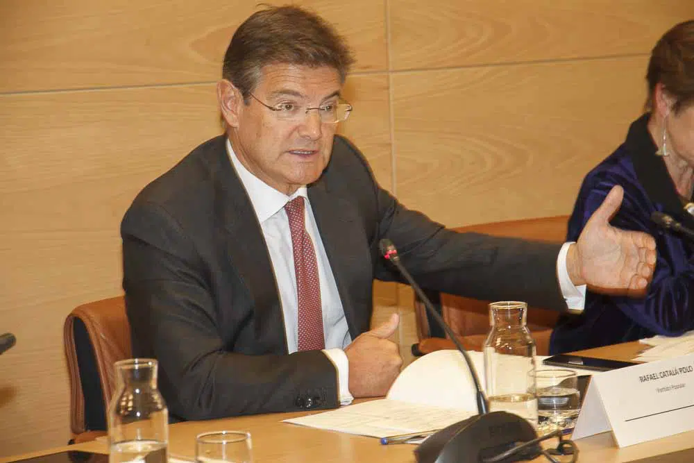 Catalá critica la declaración de Rasillo sobre lo llevado a cabo por el Ministerio en los últimos 8 meses