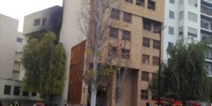 Prisión provisional y sin fianza para los dos detenidos por el incendio de los Juzgados de Ibiza