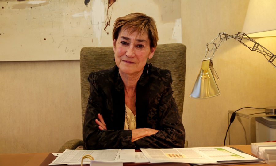 La presidenta del CGAE, Victoria Ortega, reclama la vuelta a la presencialidad de los abogados en los juzgados
