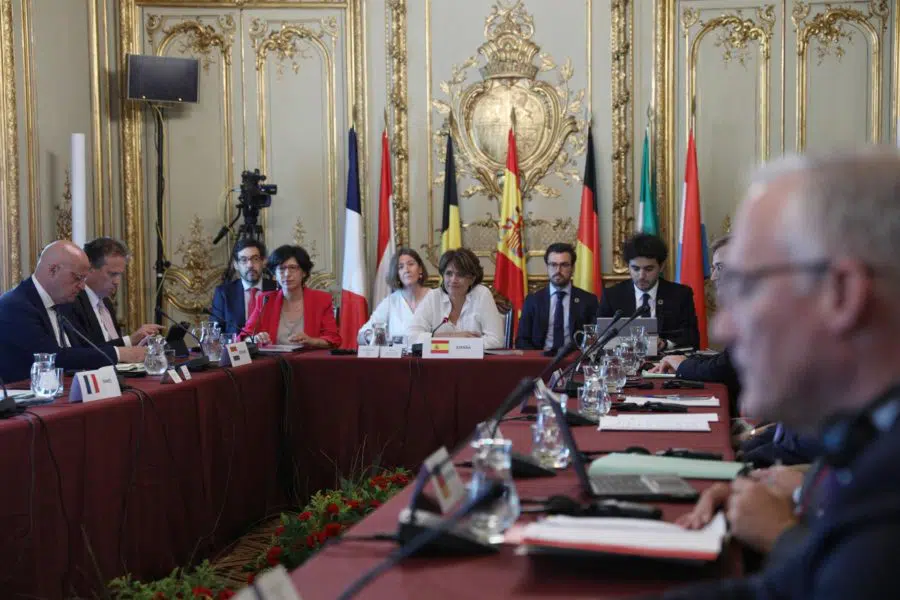 Cumbre de ministros de Justicia de Bélgica, Luxemburgo, Países Bajos y España en Madrid